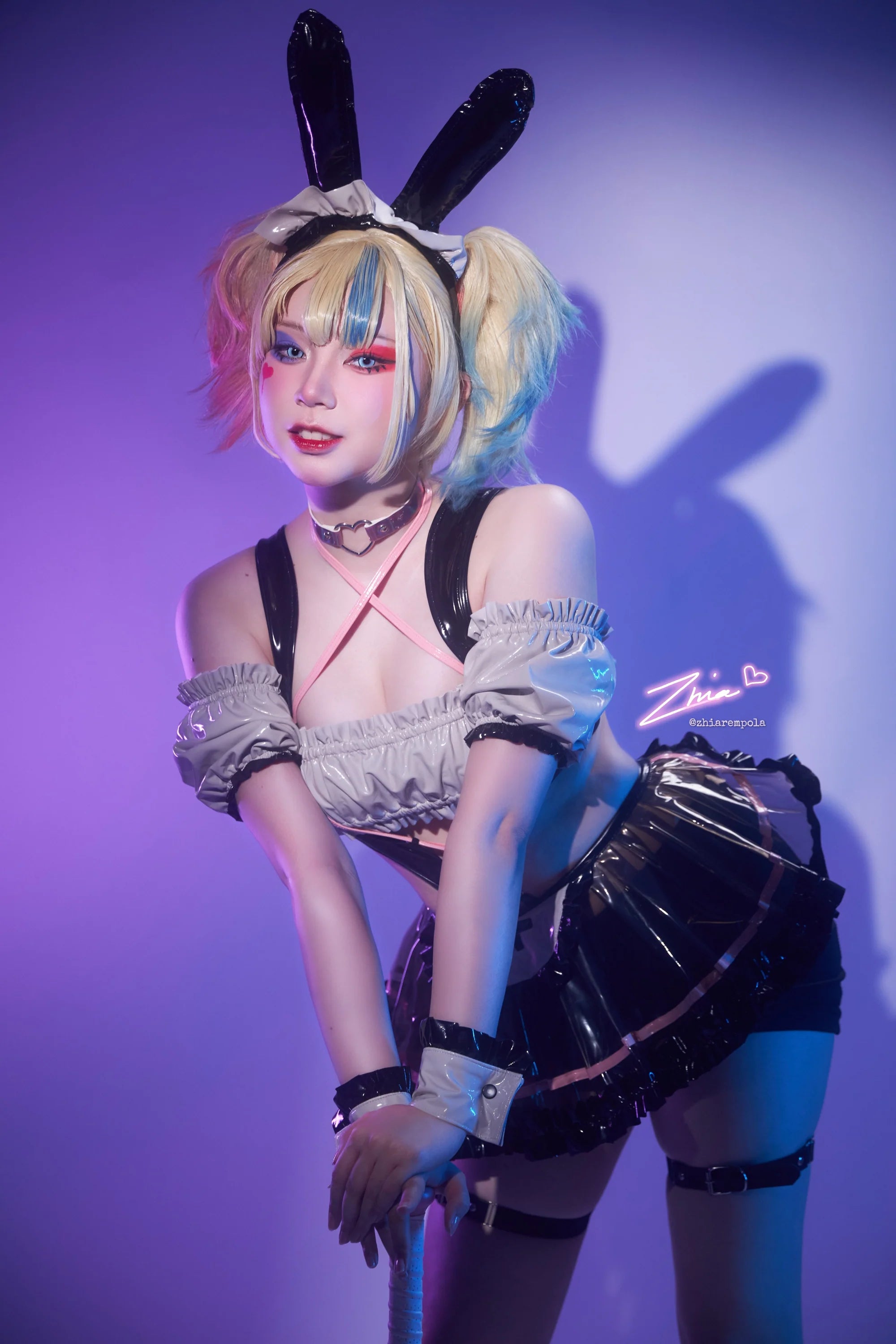 KORURACLUB-Cosplay Bunny Maid Lingerie（7-Piece Set）